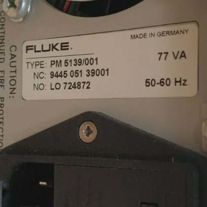 FLUKE PM5139 PM5139/001 FUNCTION GENERATOR