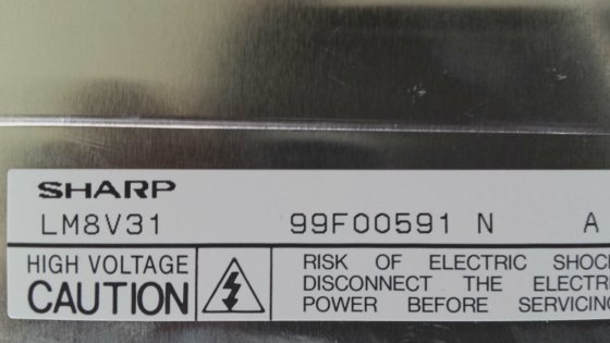 Écran tactile LCD Sharp LM8V31