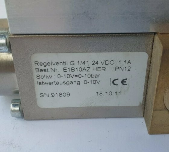 HERRMANN E1B10AZHER 超声波电磁阀 (BR1.6B6)