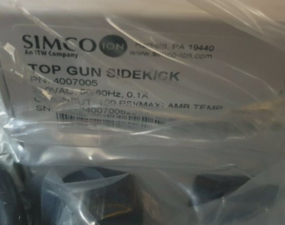 SIMCO 4007005 トップガン サイドキック イオン化ブローオフガン