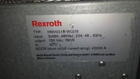 雷克诺斯 hmv02.1r-w0015-a-07-nnnn (u7.5)