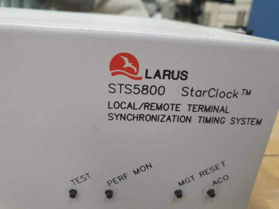 LARUS STS5800 STARCLOCK LOCAL/REMOTE TERMINAL
