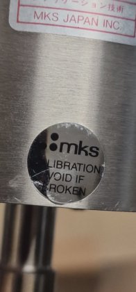 mks baratron 电容纳米 631 型。联邦快递/DHL