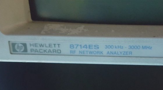 HP 8714ES RF NETWORK ANALYZER