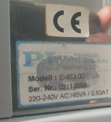 pi e-463 hvpzt e-463.00 3