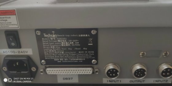 TECHON TSR2201点胶机器人3轴200mm X 200mm