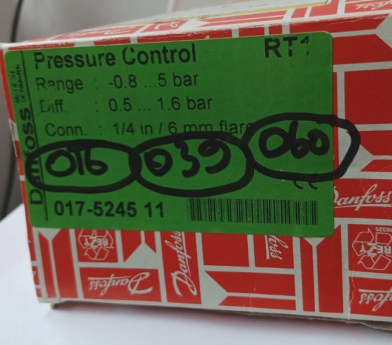 丹佛斯 017-5245 RT1 压力控制 (BR4.6b2)