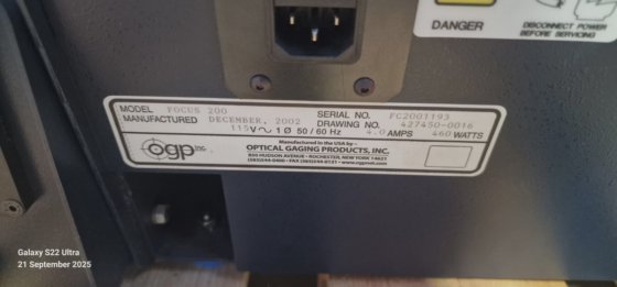 オプティカル・ゲージング・プロダクツ フォーカス2000 オプティカル・コンパレータ