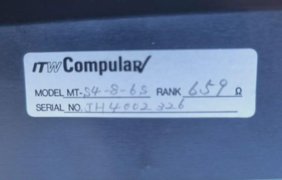 ITW COMPULAR MT-S4-8-6S 组件 (IN22S2)