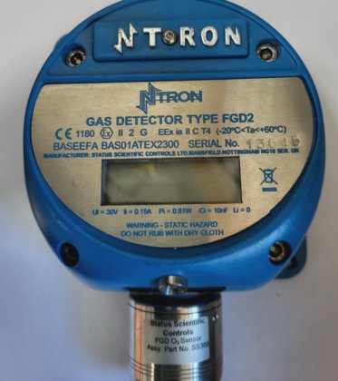 NTRON FGD2 BASEEFA BAS01ATEX2300 CON