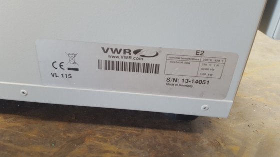 Venti-line VWR VL115干燥箱