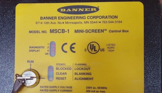 BANNER MSCB-1 屏幕控制器（R2S11.5）