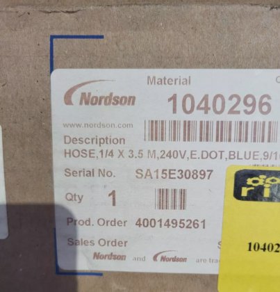 NORDSON 1040296 胶枪软管 (RBD0.3)