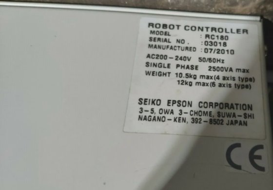 EPSON SCARA G20-854C & Epson