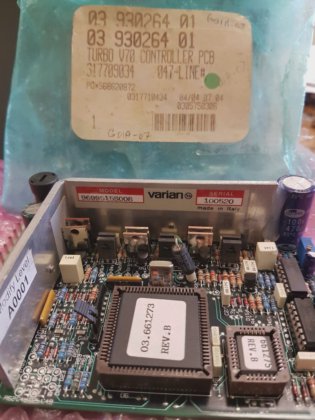 Varian Turbo-V70 Controller-Platine FEDEX VERSAND