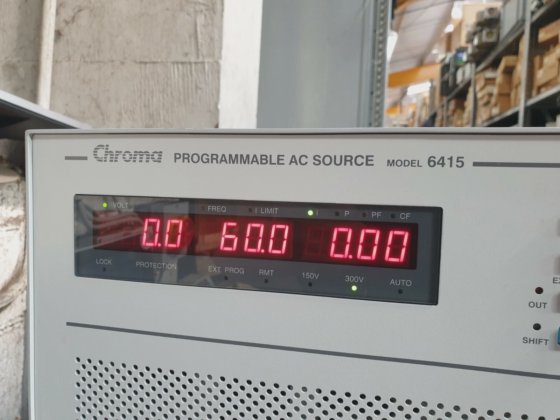 CHROMA 6415 PROGRAMMABLE AC POWER