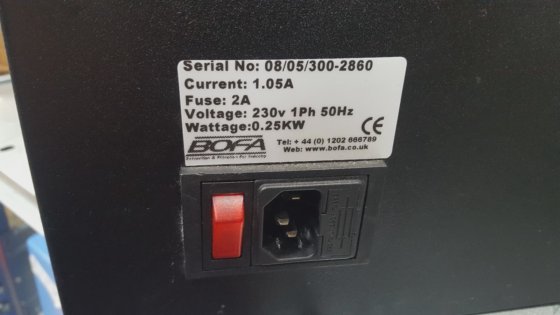 Bofa社製吸煙器ユニットシステム300e