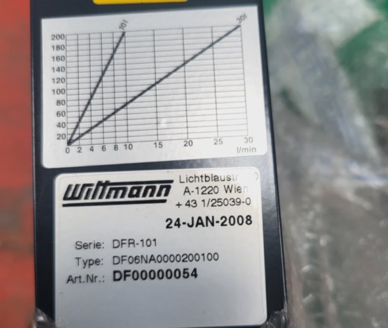 WITTMANN DFR-101 DF06NA0000200100 DF00000054 6通道水流量调节器