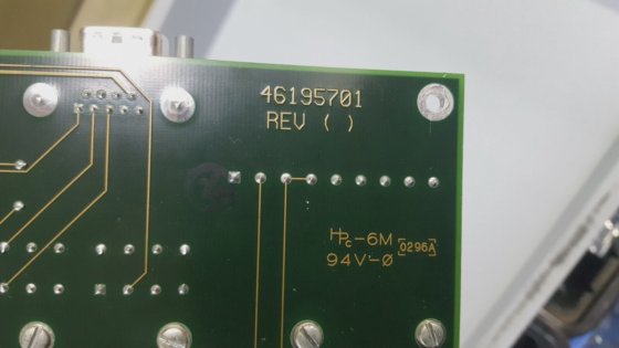 通用仪器 46007901 rev B 46195701