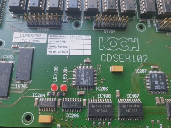 SCHEDA PCB KOCH CDSERI02 (IN4S3)