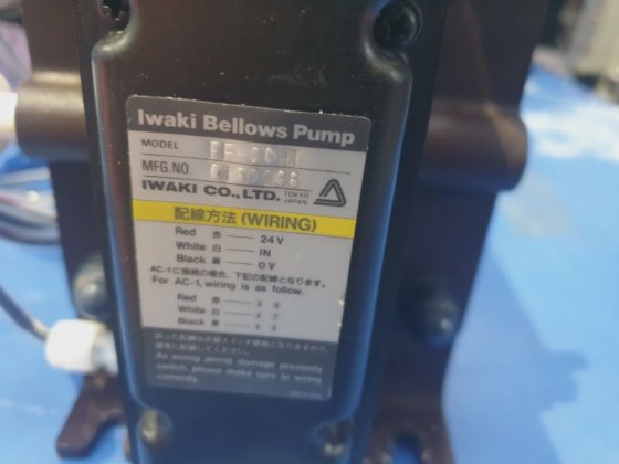 IWAKI FF-20HT气动驱动波纹管泵 (rbd2.1b2)