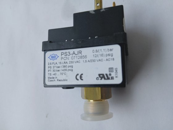 エマーソン アルコ PS3-AJR 圧力スイッチ (BR4A.6B15)