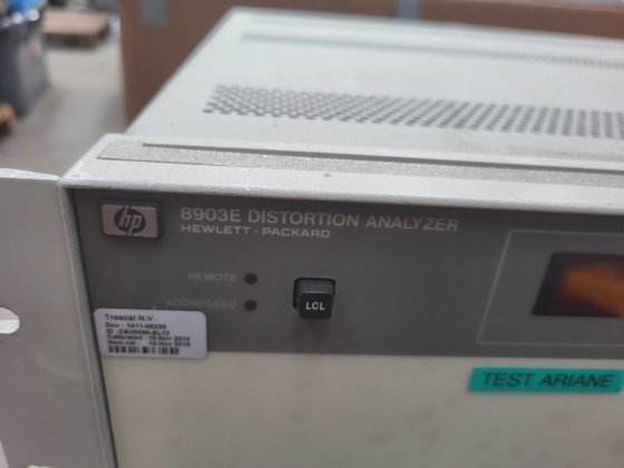HP AGILENT 8903E DISTISTION ANALYZER