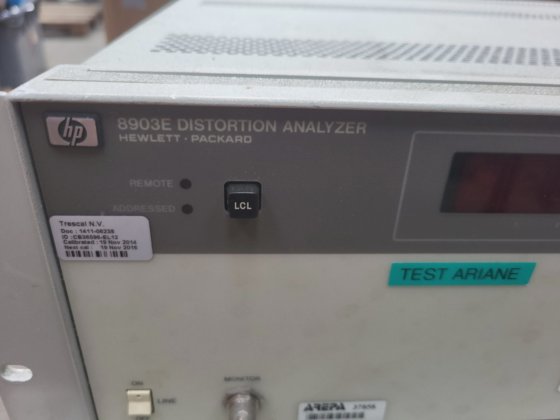 HP AGILENT 8903E DISTISTION ANALYZER