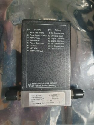 MKS MASS-FLOW CONTROLLER 1179A52CR1BV (IN37S3B4)