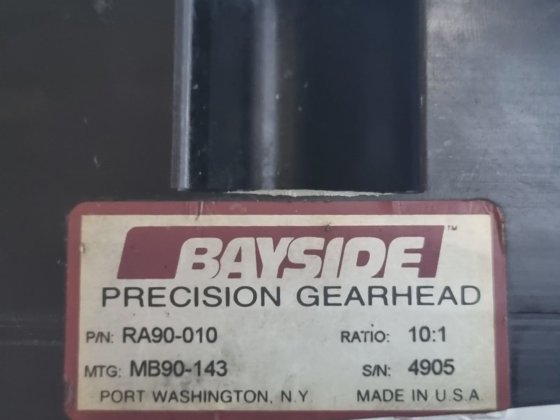 ormec mac-de011c2/i 伺服电机，带贝赛德ra90-010精密减速器（br5.2）。