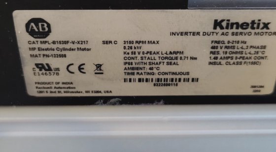 艾伦布拉德利 M PAR-B1200E-V2B SERC MP