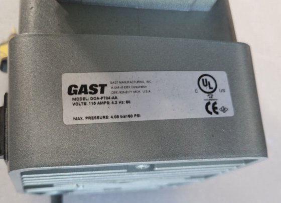 GAST DOA-P704-AA 大容量真空泵（rs2.1）