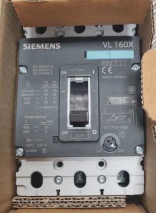 西门子 3VL1710-1DD33-0AB1 线路保护电子跳闸装置