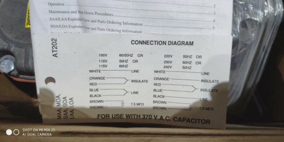Gast SAA-P102E-NX 真空泵。联邦快递送货