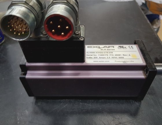 Exlar slg060-010-kmgs-ct6-238.联邦快递运输