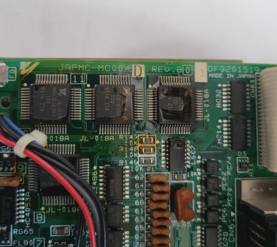 YASKAWA JAPMC-MC004 B01 サーボコントローラボード (BR4.6b12)