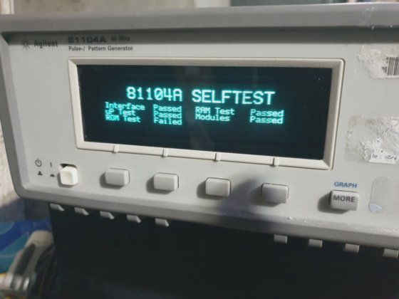 AGILENT 81104A PULSE-/ PATTERN GENERATOR