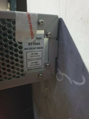 AGILENT 81104A PULSE-/ PATTERN GENERATOR