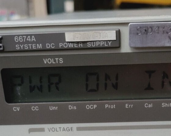 HP AGILENT 6674A J06 系统直流电源