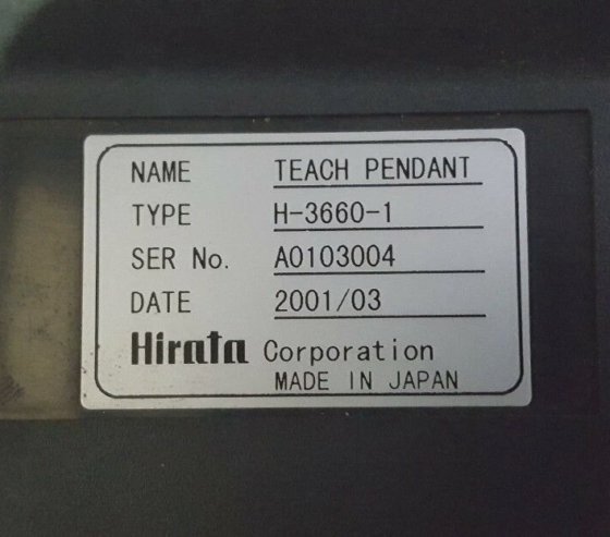 HIRATA H-3660-1 ティーチペンダント（R1S9.4）