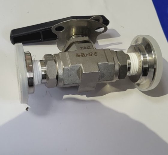 派克 8M-B8LJ-SSP-LD 二通球阀 (BR3.5B6)