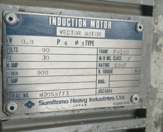 SUMITOMO 矢量 P4 异步电机（RS2.1）