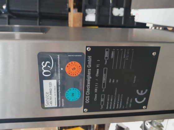 OCS Checkweighers Type EC
