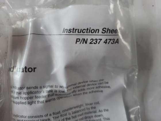 ノードソン 119164b 302883a アッシー (R1S1.6B1)