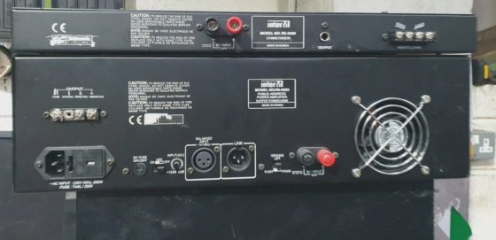 INTERM PA-9324 公共广播功率放大器，带 PE-9103 铃声/警报器（打包机）