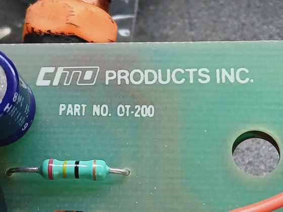 CTI 製品 OT-200 油温制御ボード (BR4B.5B5)