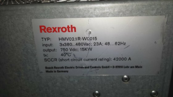 雷克诺斯 hmv02.1r-w0015-a-07-nnnn (u7.5)