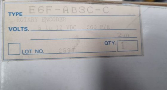 ENCODER ROTATIVO OMRON E6F-AB3C-C