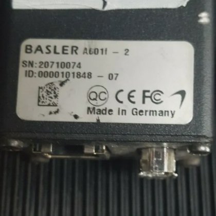 Câmera Basler A601F-2 0000101848-07 com