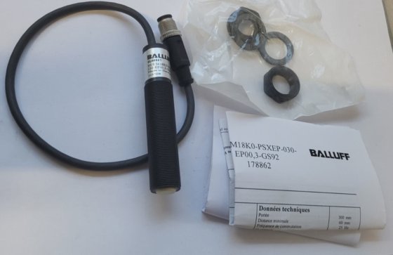 BALLUFF BUS000T BUS M18K0-PSXEP-030-EP00,3-GS92 SENSOR